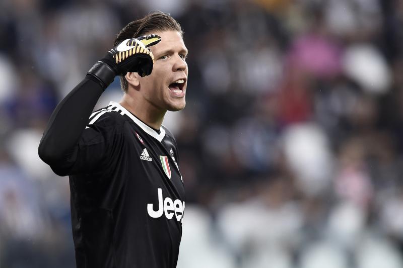 Juventus-Sporting Lisbona: Szczesny esce per un dolore al petto