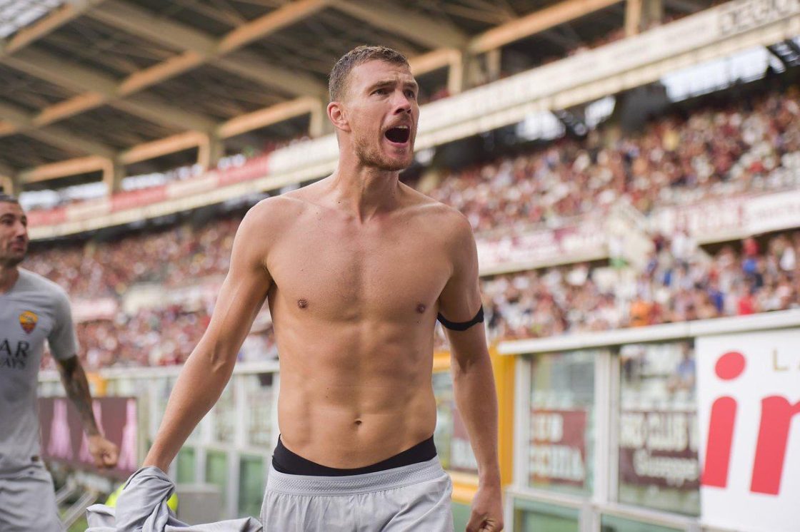 dzeko torino-roma