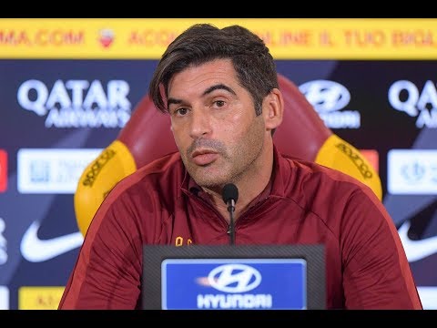 Roma-Lazio, conferenza pre partita di Fonseca