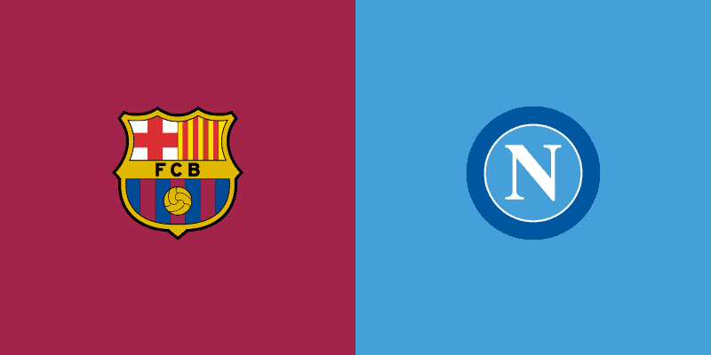 Barcellona-Napoli, andata spareggi Europa League 17-2-2022.