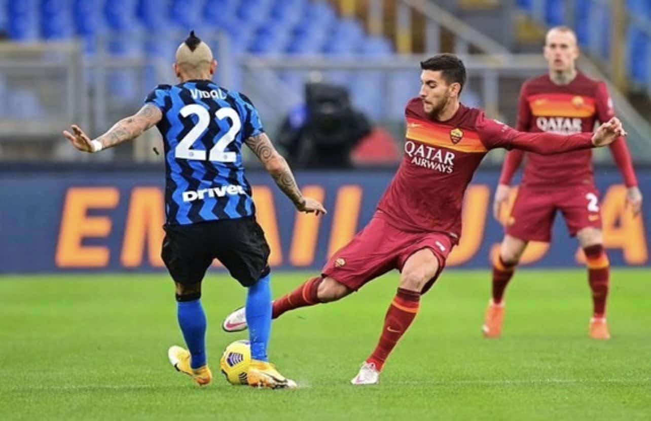 Roma – Inter 2-2, voti e pagelle: Hakimi freccia e gol ma è Conte il problema. Bene Pellegrini, male Dzeko