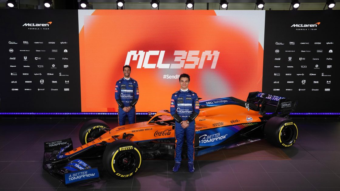 Formula 1: presentata la nuova monoposto McLaren per il 2021