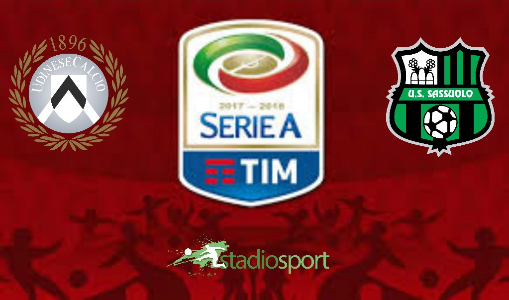 Udinese-Sassuolo dove vederla in TV e diretta Streaming: orario e formazioni 7-11-2021