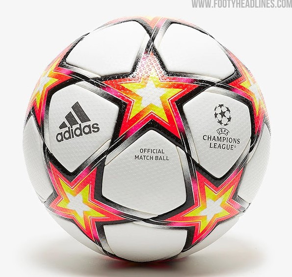 Champions League 2021-2022: presentato nuovo pallone, foto Pyrostorm