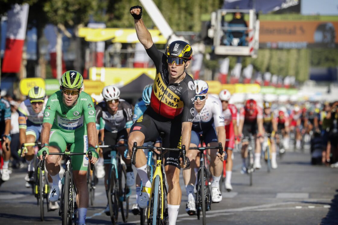 Tour de France 2021: di Van Aert la volata sugli Champs Elysèes