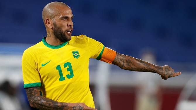 Olimpiadi Tokyo 2021, Dani Alves nella storia: oro a 38 anni