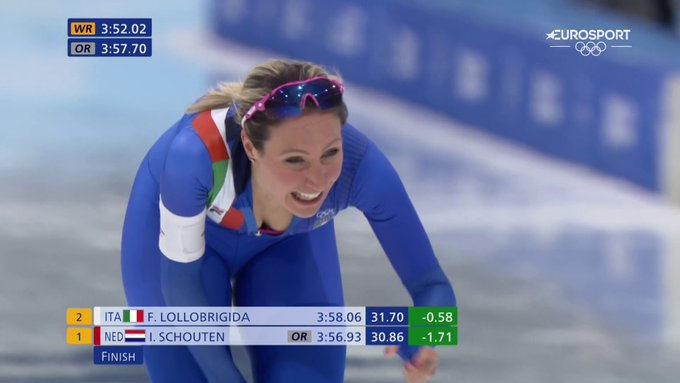 Olimpiadi Pechino 2022: Francesca Lollobrigida d’argento. Prima medaglia per l’Italia