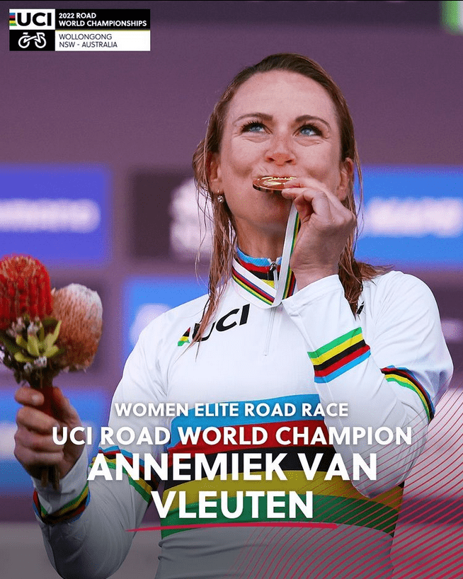 Mondiali ciclismo 2022: Van Vleuten immensa regina! Bronzo per Silvia Persico