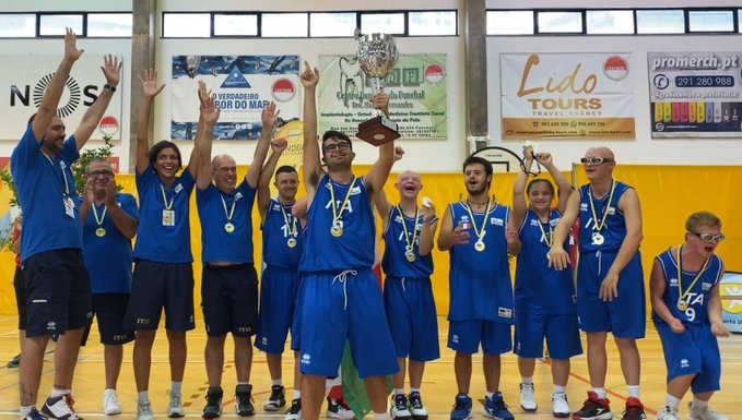 Basket, Nazionale italiana con sindrome di Down campione del mondo a Madeira