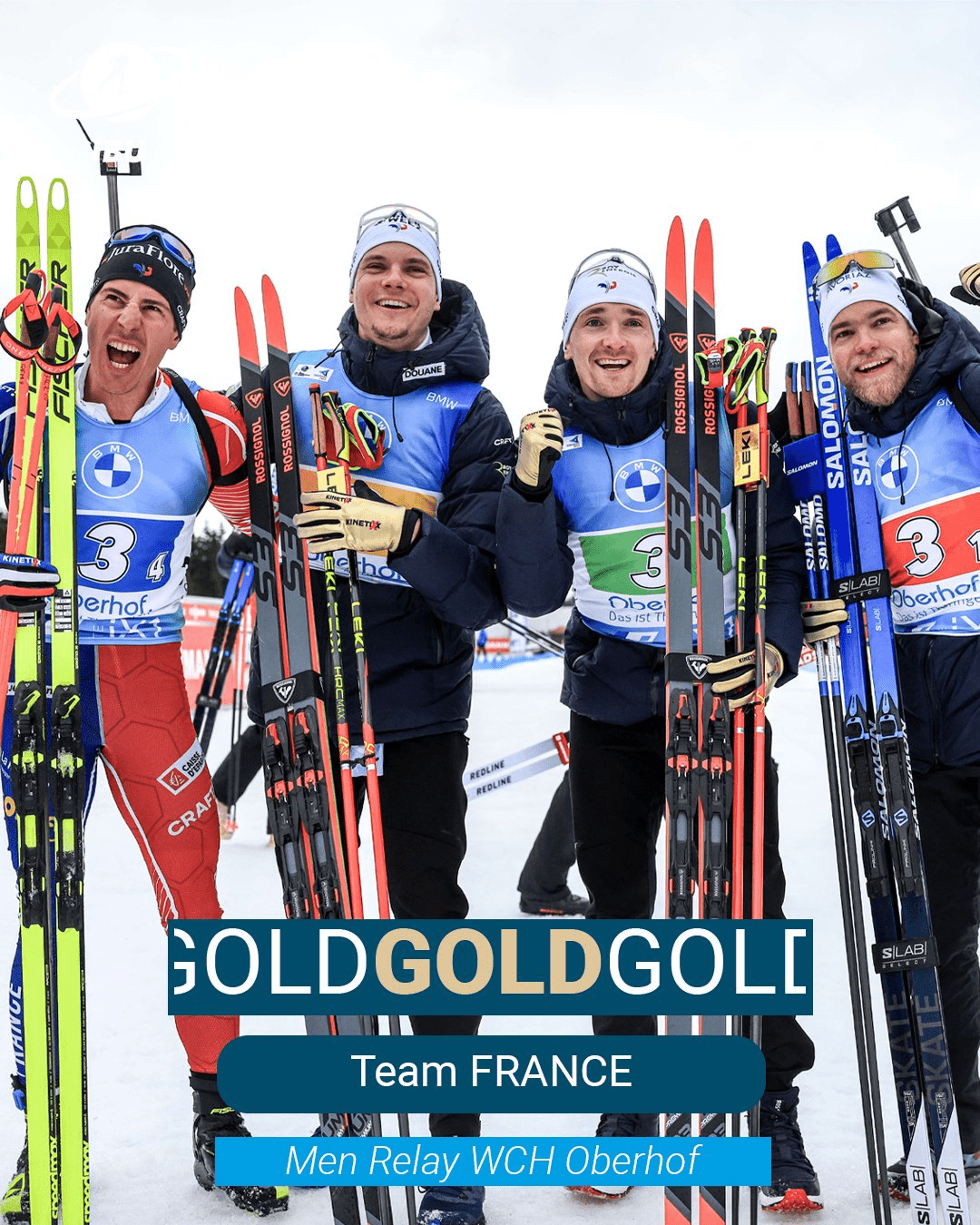 Mondiali biathlon: niente en plain per Johannes Boe! La Francia vince l’oro nella staffetta maschile