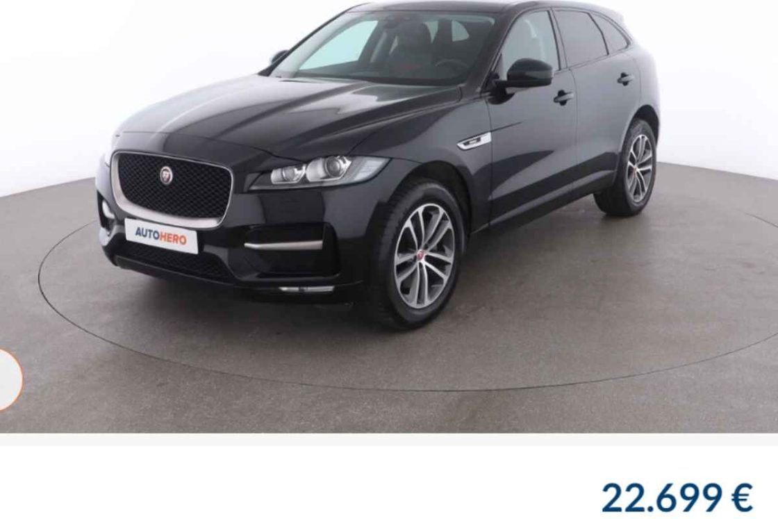 Un SUV della Jaguar che costa meno di 20 mila euro