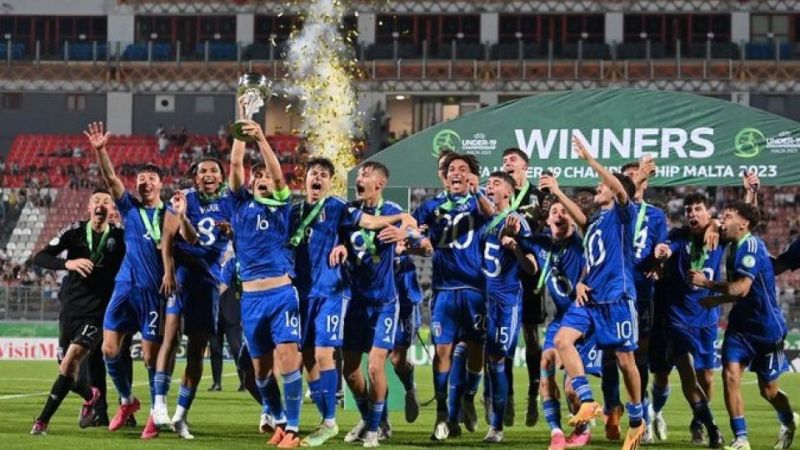 Video Gol Highlights Italia-Portogallo 1-0, finale Europeo Under 19