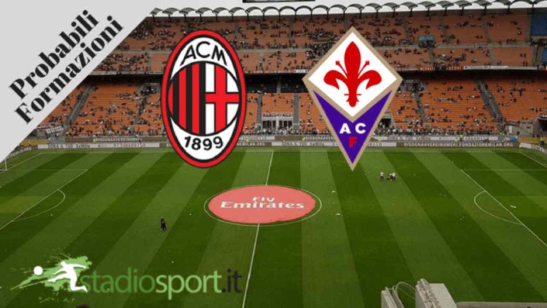 Milan-Fiorentina in Diretta TV e Streaming e Probabili Formazioni 25-11-2023