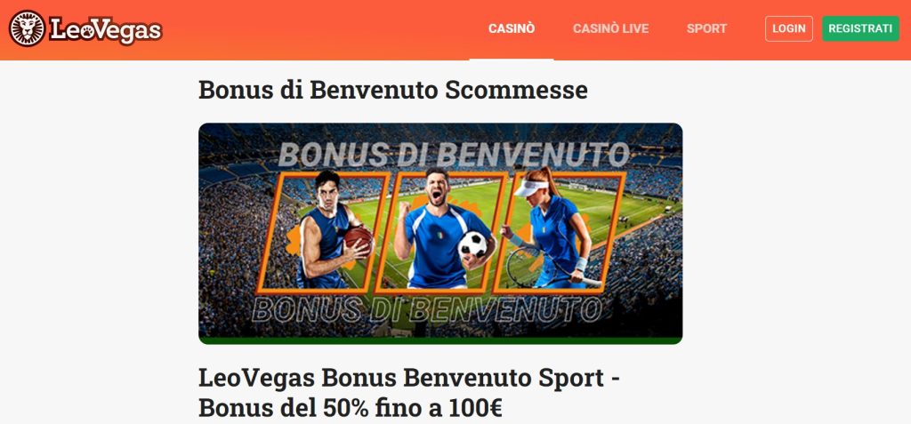 leovegas bonus