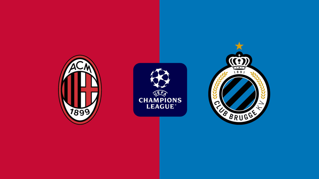 Dove vedere Milan-Club Brugge in Diretta TV-Streaming, orario e Probabili formazioni 22-10-2024