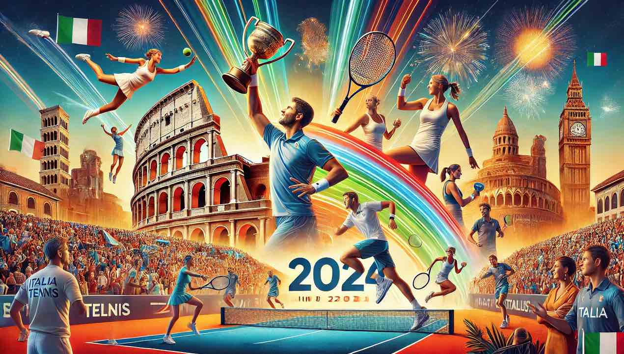 Tennis italiano: successi del 2024 e sfide per il 2025 nei grandi tornei