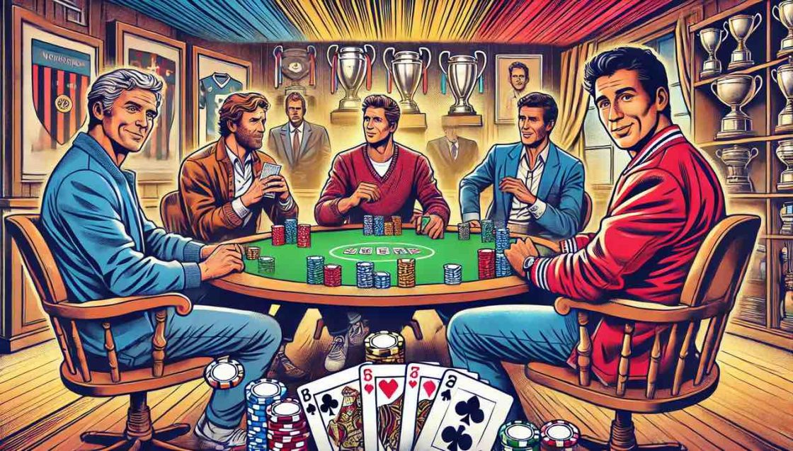 Gli ex calciatori che giocano a poker