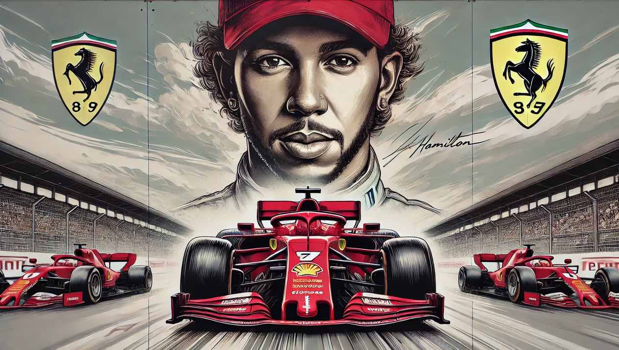 Il “Piano B” della Ferrari rivelato se il debutto di Lewis Hamilton fosse ostacolato dal maltempo