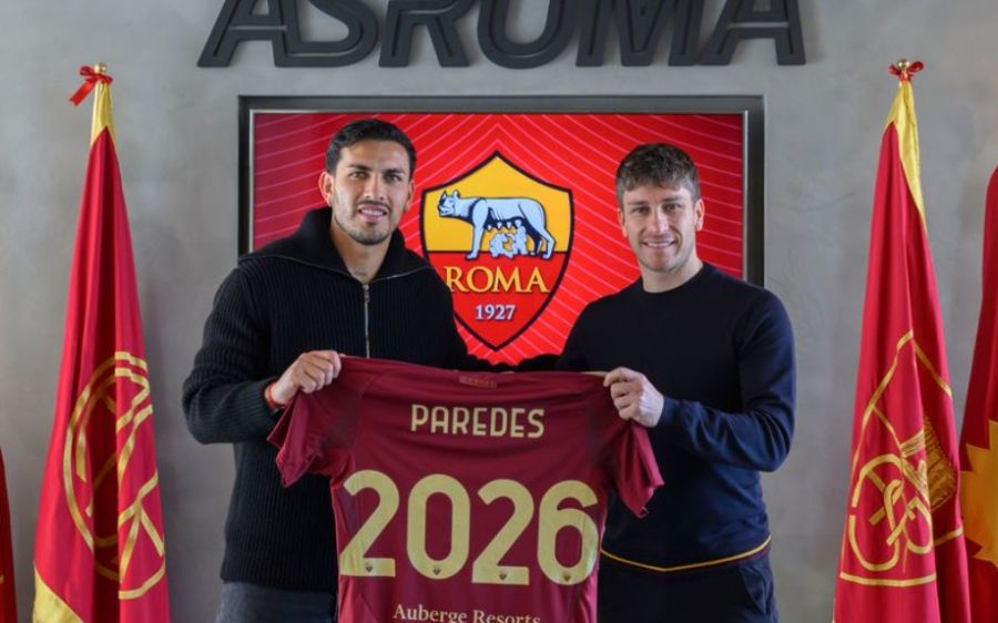 La Roma annuncia il rinnovo di contratto di Leandro Paredes fino a giugno 2026